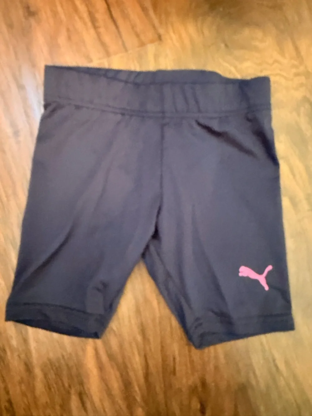 Puma Hot Pink Girls' Tee with Black Logo Tag - Picture 3 of 7